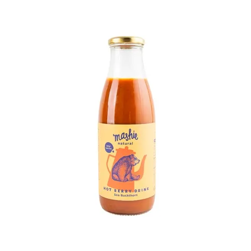 Ogu biezenis MASHIE Nordic Berry, smiltsērkšķu, stiklā, 0.75l