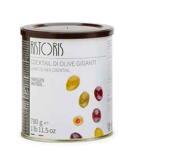 Olives, large, with bones RISTORIS Mix, 780g