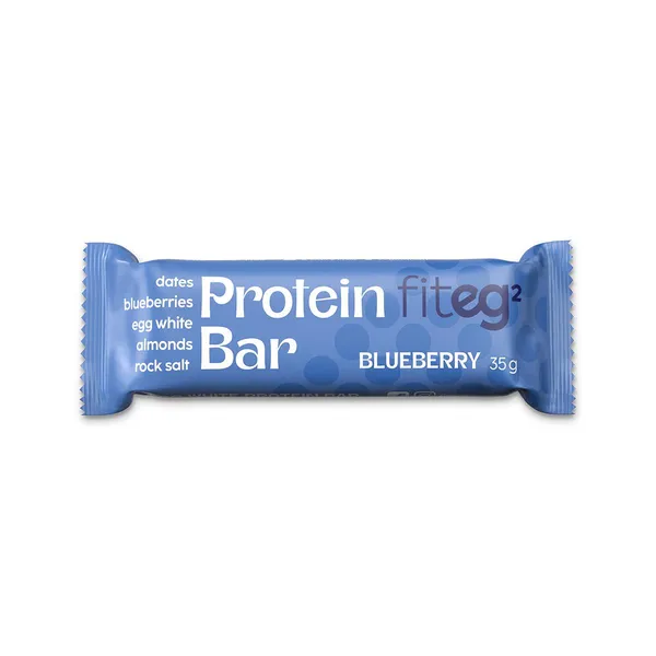 Olu baltuma proteīna batoniņš FITEG2, melleņu, 35g