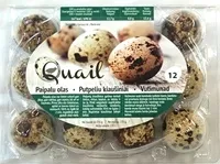 Paipalu olas QUAIL 12 gab.