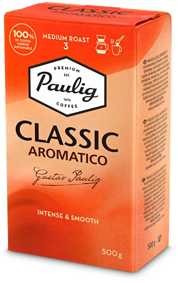 Paulig Classic Aromatico maltā kafija 500g