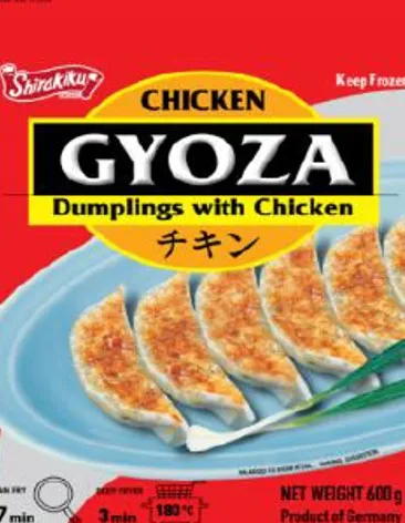 Dumplings Gyoza SHIRAKIKU with chicken, 600g
