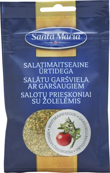 Piedeva salātiem ar garšaugiem 30g, 17331 Santa Maria