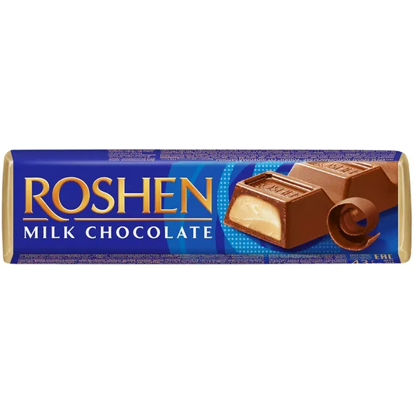 Milk chocolate ROSHEN with cream filling, 43g