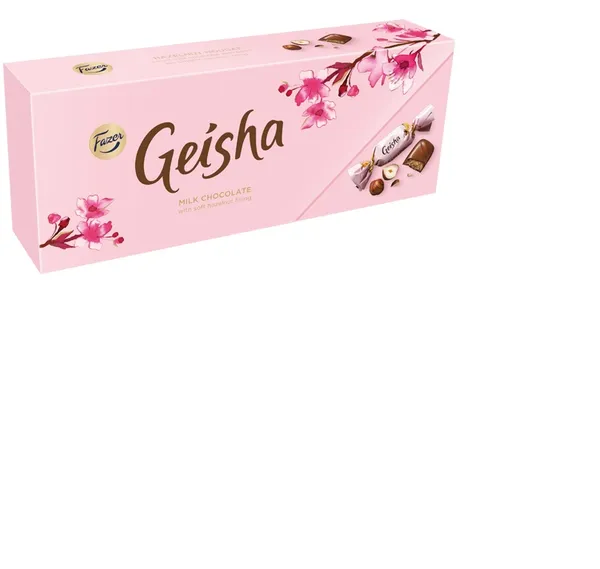 Piena šokolādes konfektes GEISHA Fazer, 250g