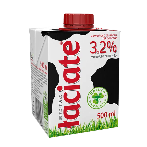 Piens LACIATE, 3.2%, UHT, 0.5l
