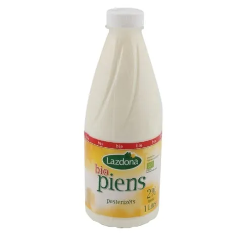  Milk LAZDONA BIO, 2%, PET, 1l