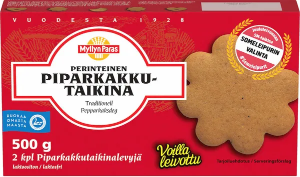 Piparkūku mīkla, Myllyn Paras, ar sviestu 2gab x 250g