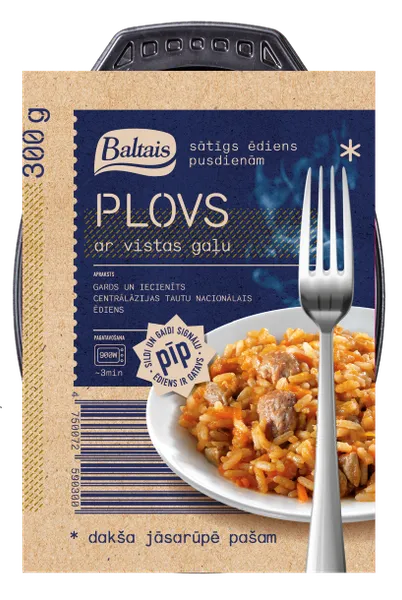 *Plovs ar vistas gaļu, 300g