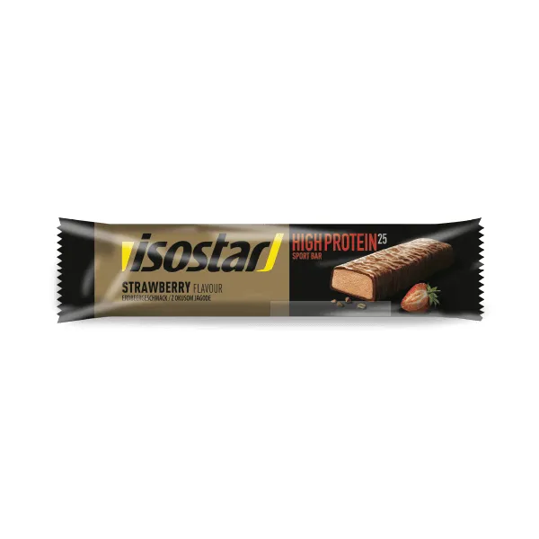 Proteīna batoniņš ISOSTAR 25, Zemeņu, 35g