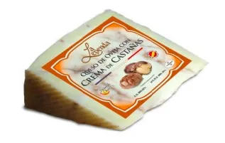 Hard sheep cheese LA LEYENDA, with chestnut cream, 5 months, 150 g