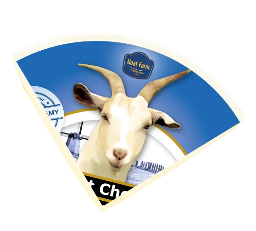 Semi hard Goat cheese GOAT FARM 1/4 wheel, ~1.5 kg