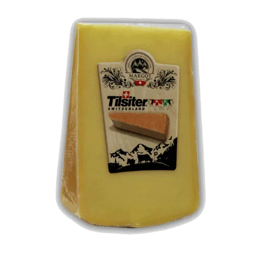 Puscietais siers MARGOT Tilsiter Red, izturēts 5 mēnešus, 200g