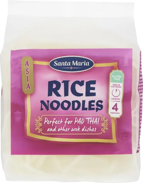 Rīsu nūdeles 180g, Santa Maria