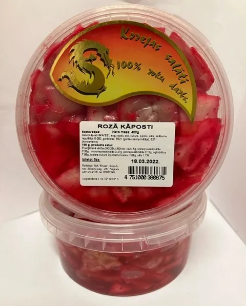 Rozā kāposti, 400g, gab