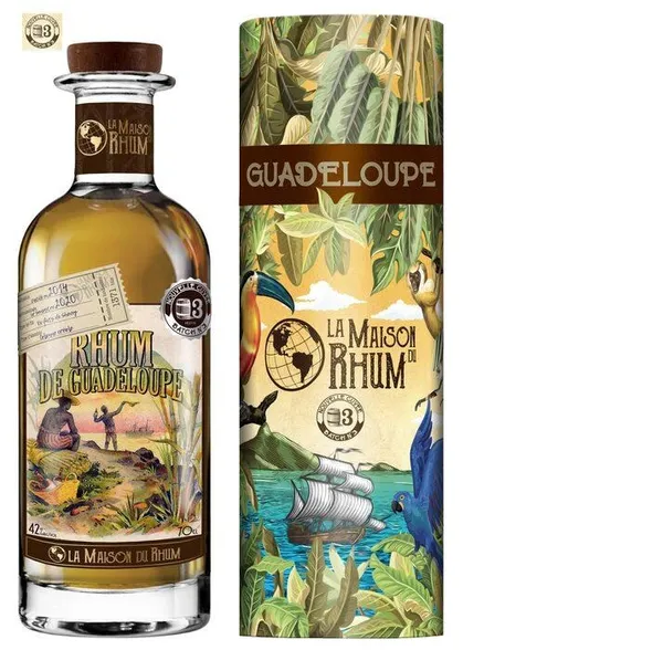 Rums LA MAISON Guadeloupe 2014, 42%, 0.7l