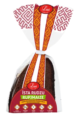 Rupjmaize LĀČI "Īstā", 400g
