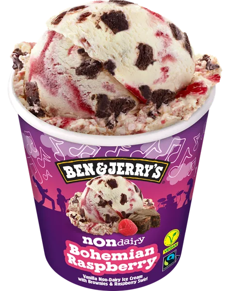Ice cream B&J Bohemian Raspberry, 465ml