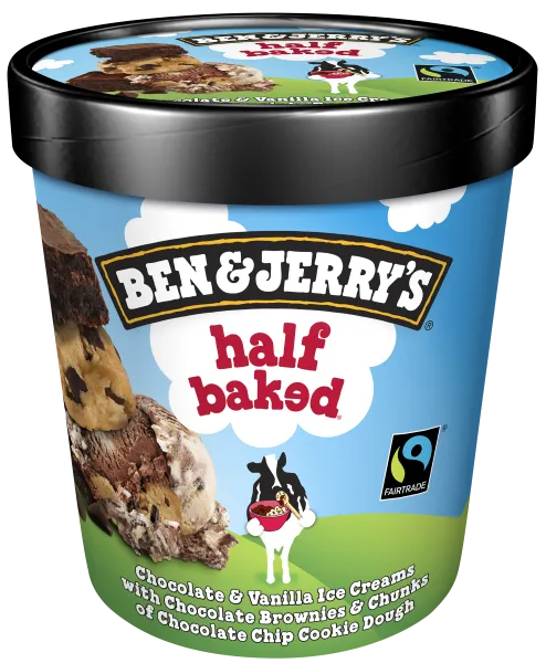 Ice cream B&J Half baked 465ml