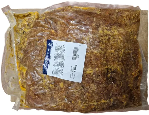 Frozen pulled pork, ~1kg