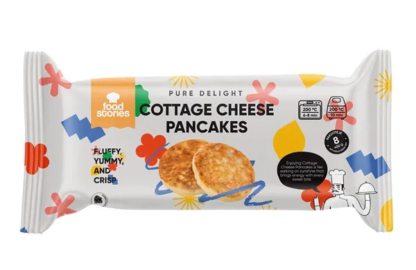 Saldētas biezpiena pankūkas FOOD STORIES, 400g