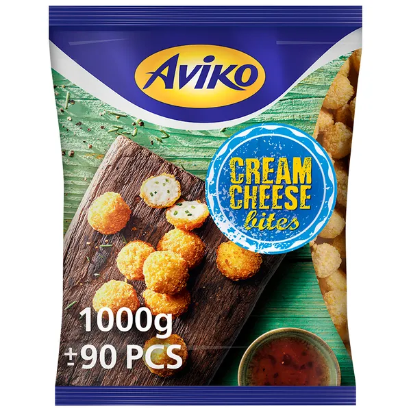 Saldētas Cream Cheese bumbiņas AVIKO, 1 kg