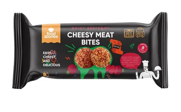 Frozen meatballs FOOD STORES, with cheese, 215g