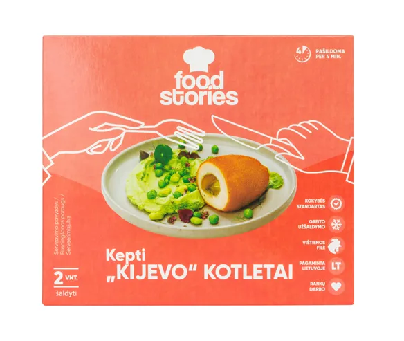 Frozen Kiev meatballs FOOD STORIES, 2pcs x 145g