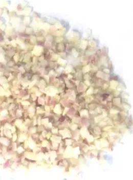 Frozen shallots HERBAFROST, cubed, 4x4mm, 250g IQF