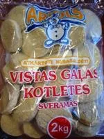 Frozen chicken meatballs Ariols 2 kg