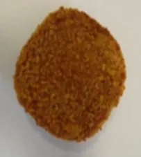 Frozen chicken meatballs MORLINY, breaded, 1kg