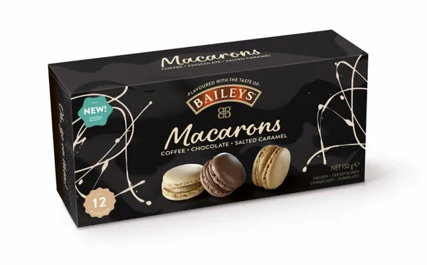 Frozen baked pastries BAILEYS with salted caramel filling, pack of 10,