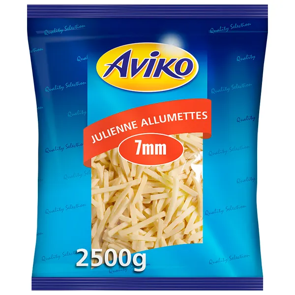 Frozen free potatoes Julienne Allumettes Aviko 7mm 2,5kg