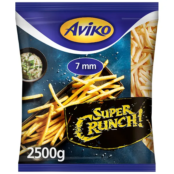Frozen french fries Super Crunch 7mm Aviko, 2,5kg