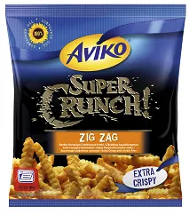 Frozen fries Super Crunch Zig Zag 750g, Aviko