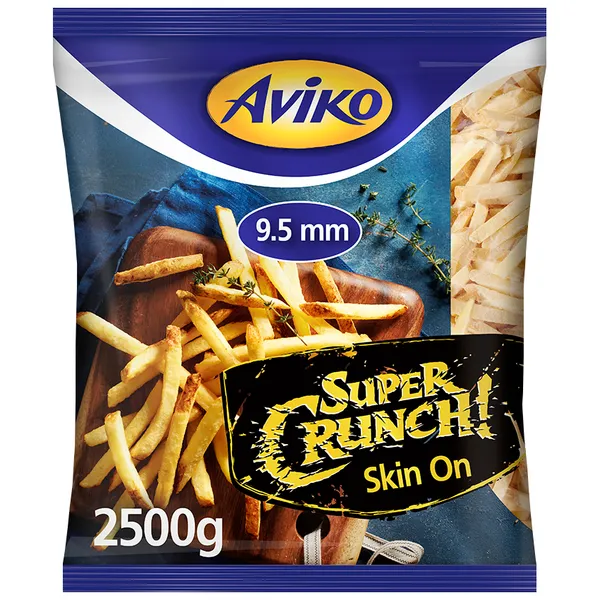 Aviko Supercrunch 9,5mm SKIN ON 2,5kg