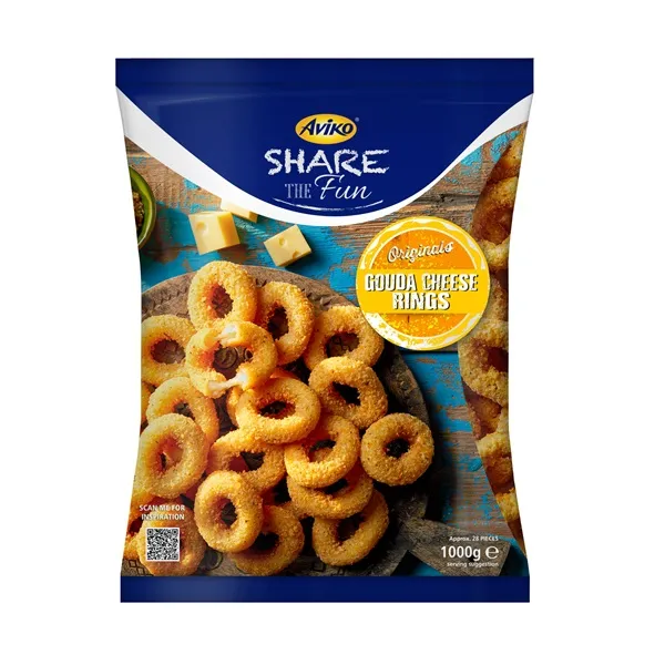 Frozen Gouda cheese rings Aviko, 1000g