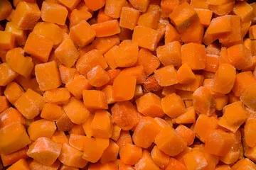 IQF pumpkin, cubes, 2,5 kg