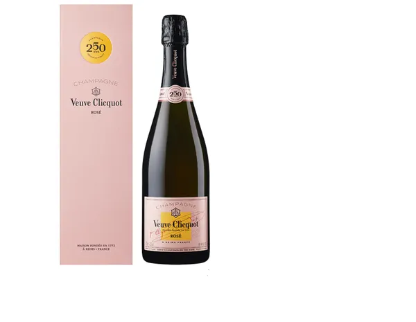 Šampanietis VEUVE CLICQUOT Rose, 250th Anniversary Edition,12.5%, kastē, 0.75l