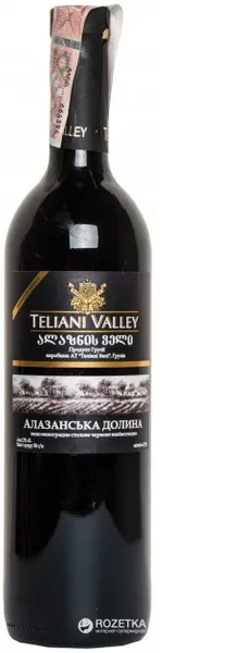 Sarkanvīns TELIANI Alazani Valley, 11.5%, 0.75 l