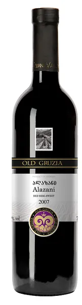 Sarkanvīns TELIANI Old Gruzia Alazan Valley, pussalds, 12%, 0.75l