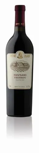 Sarkanvīns WINE MAN Pirosmani, pussauss, 11,5%, 0.75l