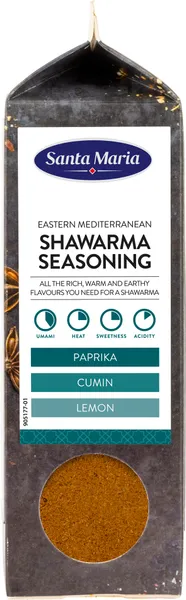 Shawarma seasoning 370g, Santa Maria, Tetrapak