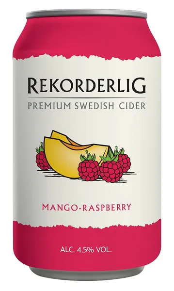 Sidrs REKORDERLIG Mango-aveņu, 4.5%, bundžā, 0.33l(DEP)