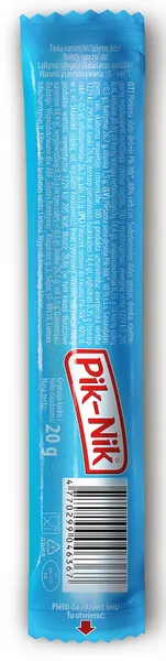 Siera nūjiņas PIK-NIK 40%, fas., 20 g