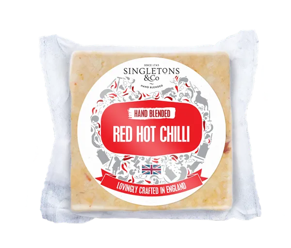 Cheese Cheddar SINGLETON with chili, 200g