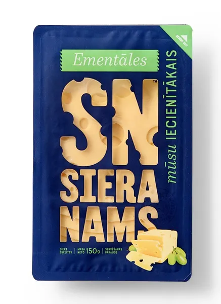 Alpine cheese 'SN' sliced, 150 g