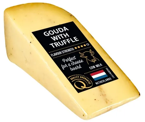 Cheese Gouda AMANTI, with truffle, 130g