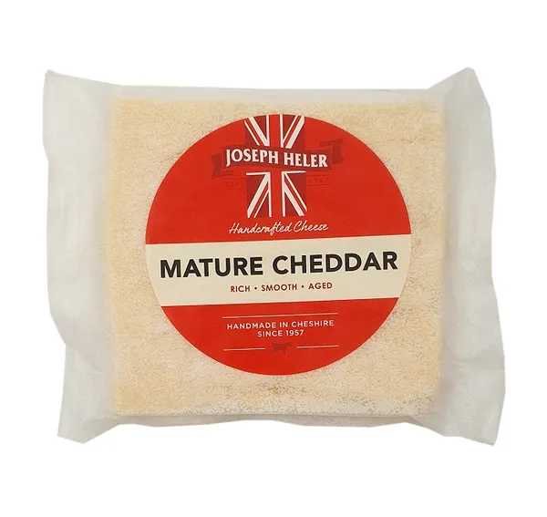 Cheese JOSEPH HELER Mature White Cheddar, aged 7-11 months, 200g