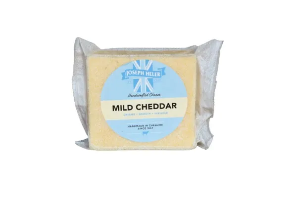 Cheese JOSEPH HELER Mild White Cheddar, 200g